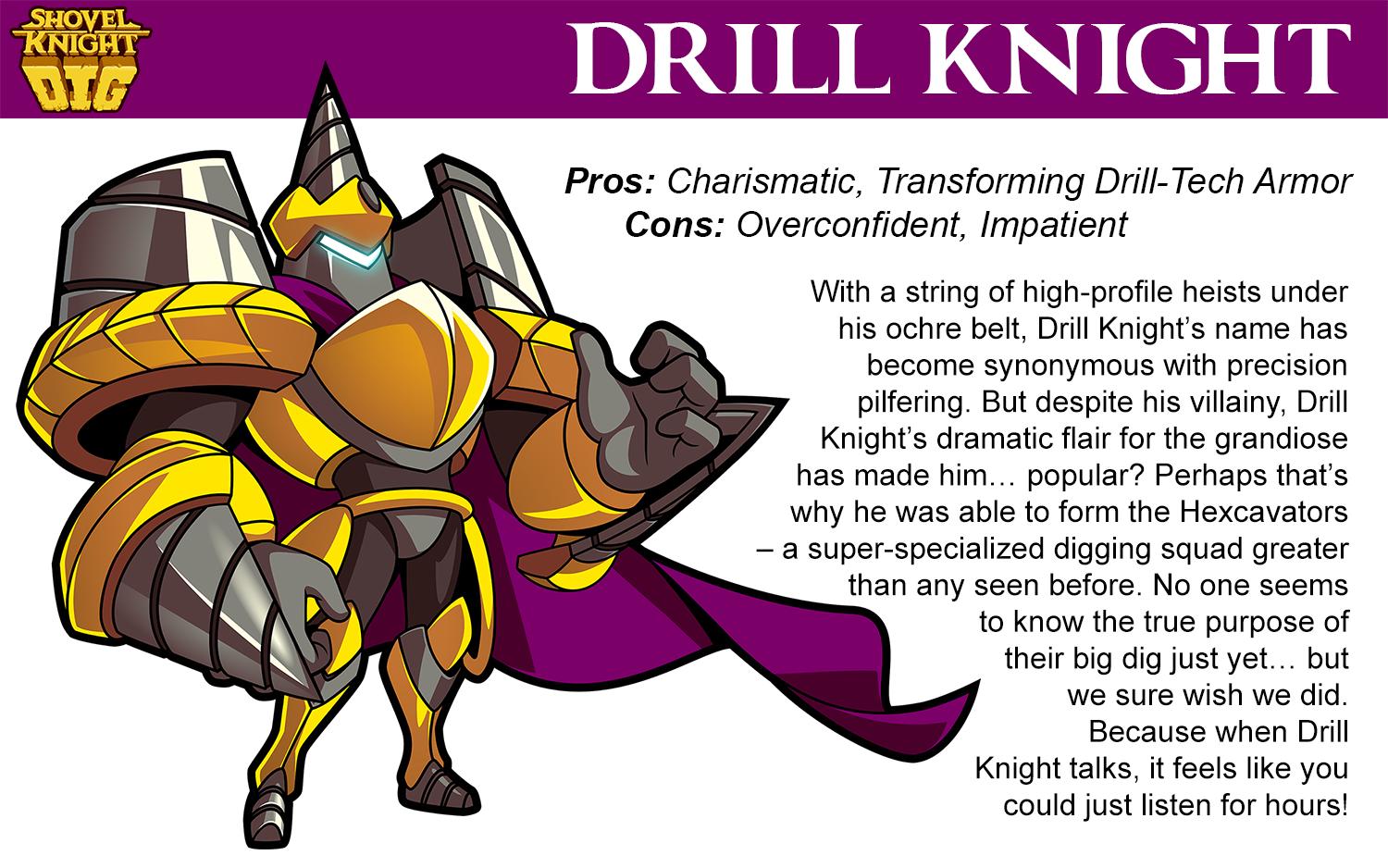 Как победить Drill Knight в Shovel Knight Dig: Boss Fight