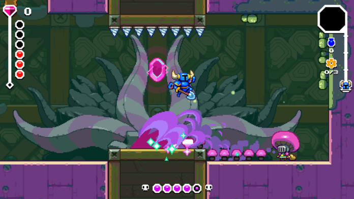 Как победить Spore Knight в Shovel Knight Dig: Boss Fight