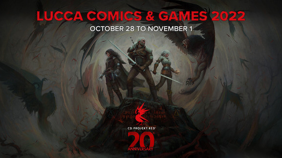 Присоединяйтесь к CD PROJEKT RED на Lucca Comics & Games 2022