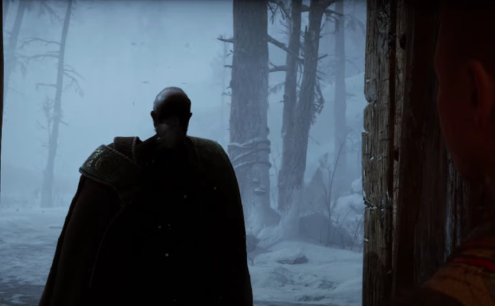 Лысый старик в новом трейлере God Of War Ragnarok — это Один