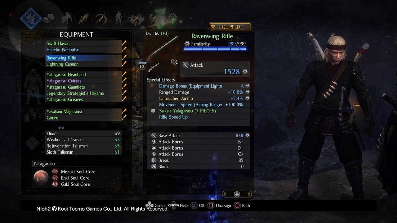 Rifles Nioh 2