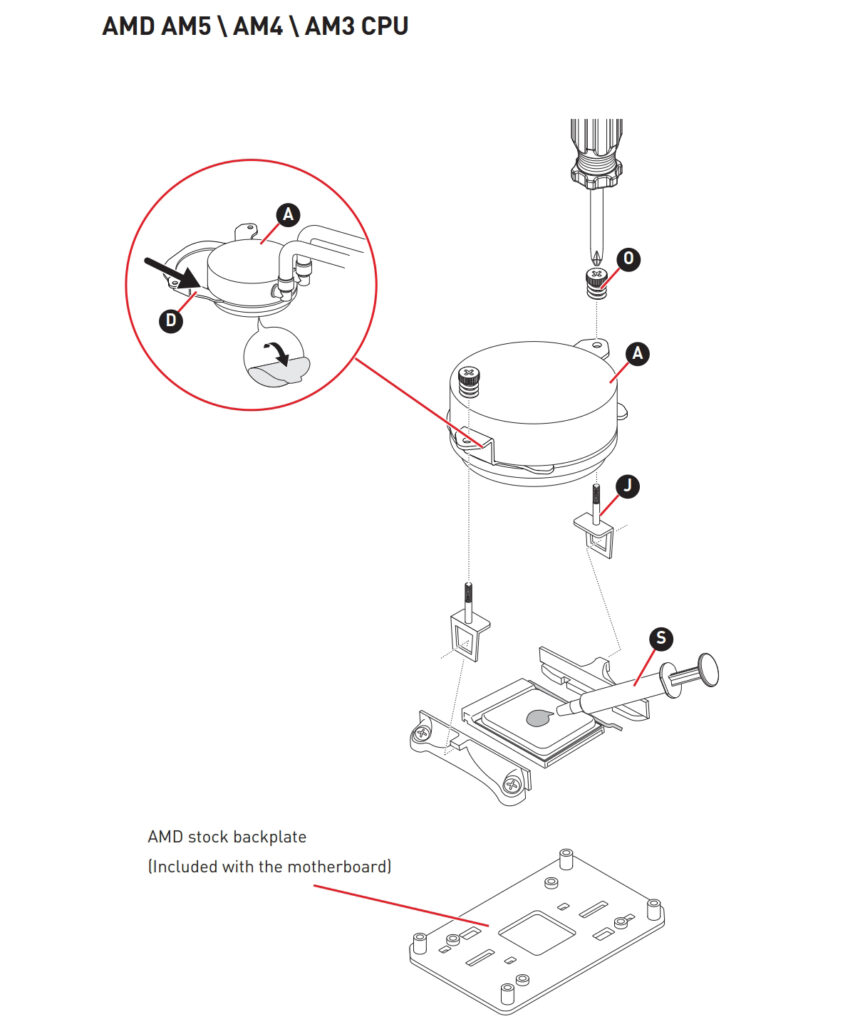 MSI Cooler AM5 Socket
